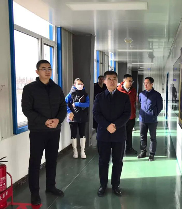 開發區黨工委書記赴轄區制藥企業調研